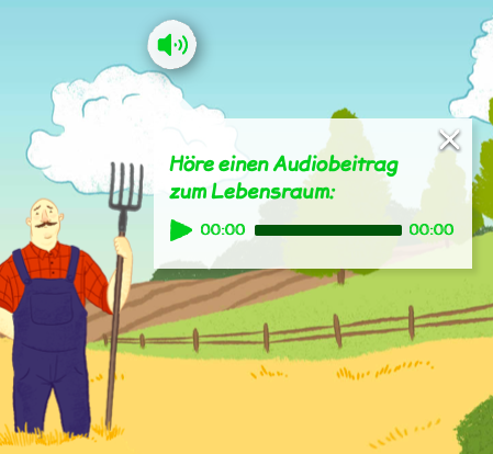 Audiobeitrag Feld und Wiese