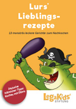 Cover Lurs' Lieblingsrezepte, LegaKids Stiftung