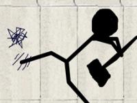 Auf eine Online-Mauer können Schüler*innen Graffiti sprayen Graffiti zum Mauerfall auf einer Online-Mauer
