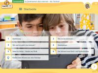 Startseite des Lernmoduls "So funktioniert das Internet - die Technik"