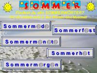 Die Jahreszeit Sommer