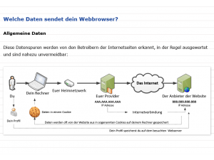 Screenshot der Datenschutz-Browser-Check-Seite von Blinde-Kuh.de