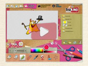 Abbildung der Animationssoftwarte von Trickino