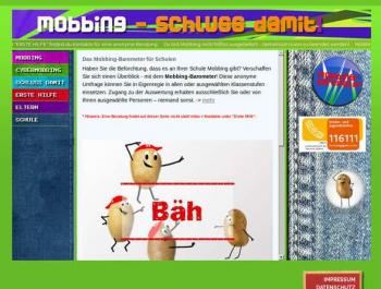 Zu Mobbing-Schluss damit! Bildschirmfoto Mobbing-Schluss damit!