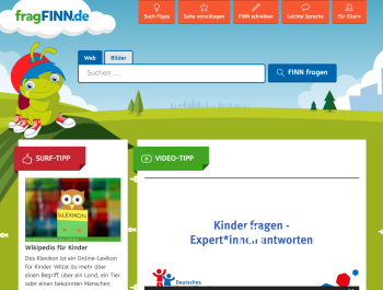Screenshot Startseite fragFINN.de