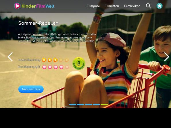 Zu Kinderfilmwelt Bildschirmfoto Kinderfilmwelt