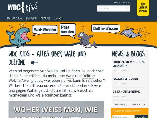 Zu den WDC Kids Bildschirmfoto WDC Kids
