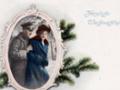 Bis Weihnachten seid ihr wieder zu Hause. Der Krieg dauerte vier Jahre Alte deutsche Weihnachtskarte