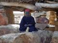 Afrikanischer Geistlicher bei den Dogon