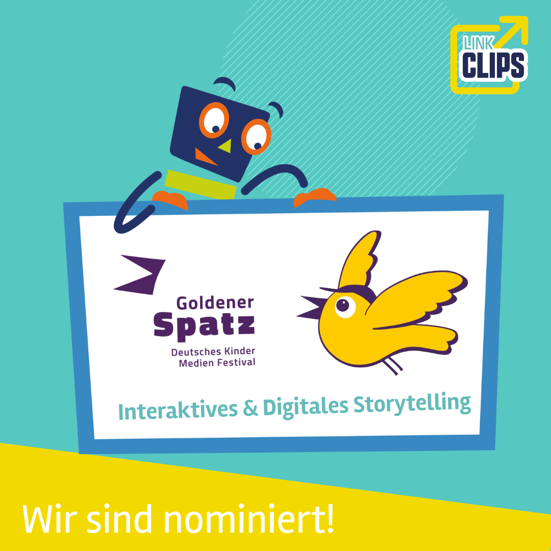 LinkClips sind nominiert für den Goldenen Spatz 2025, (c) Seitenstark e.V.